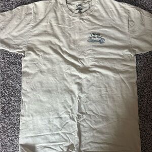 Vans Men’s sage green Short Sleeve Logo Tee